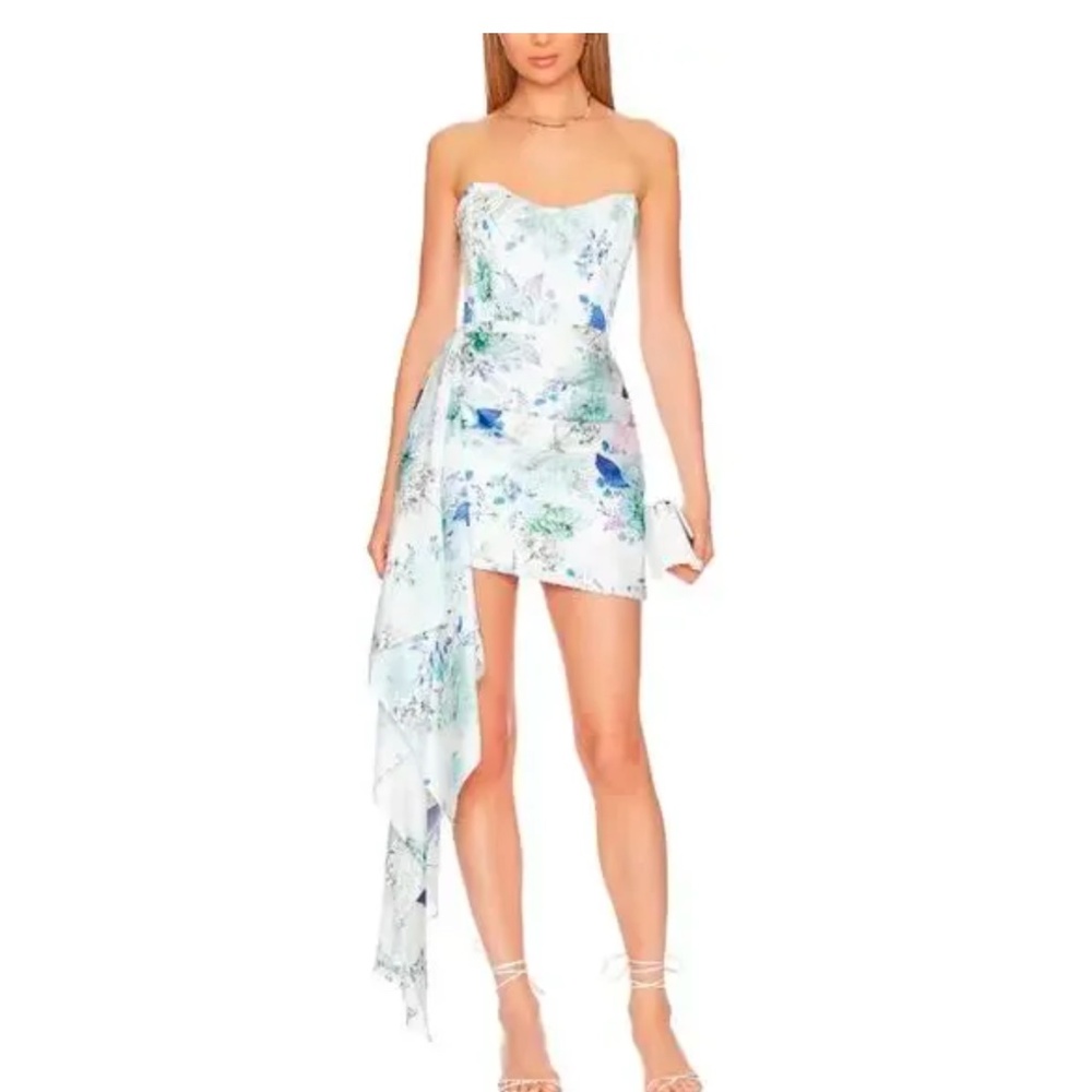 Katie May Chasing Dawn Dress Blue Garden - S